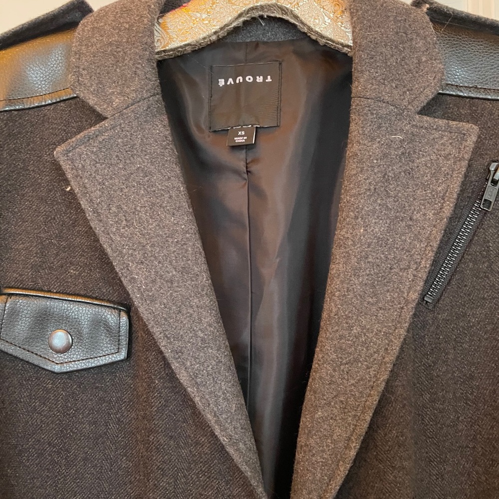 Trouve wool long coat - Picture 3 of 8